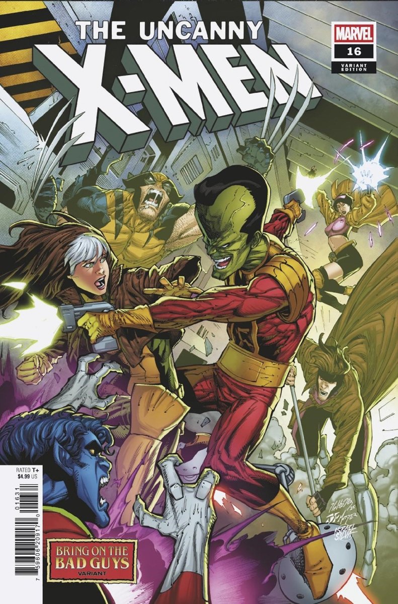 Uncanny X - Men 16 Netho Diaz Bring On The Bad Guys Variant - Walt's Comic Shop