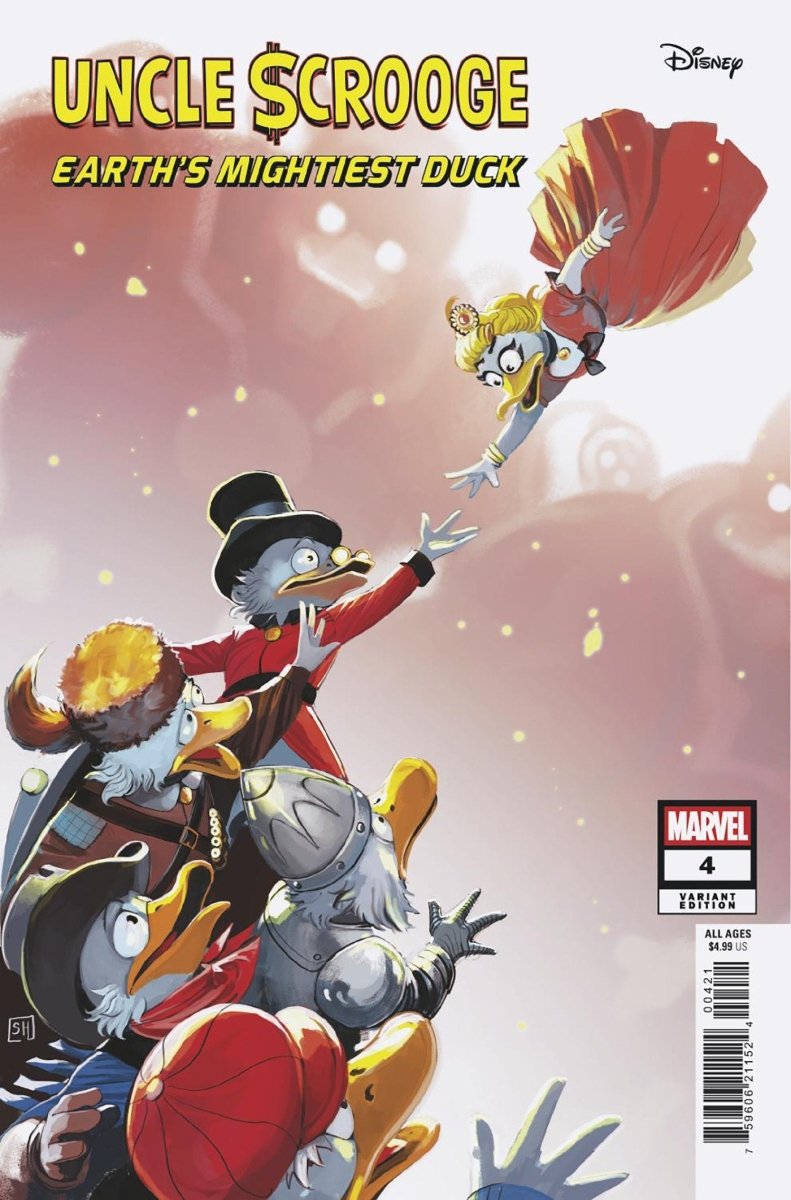Uncle Scrooge: Earth's Mightiest Duck 4 Stephanie Hans Variant - Walt's Comic Shop