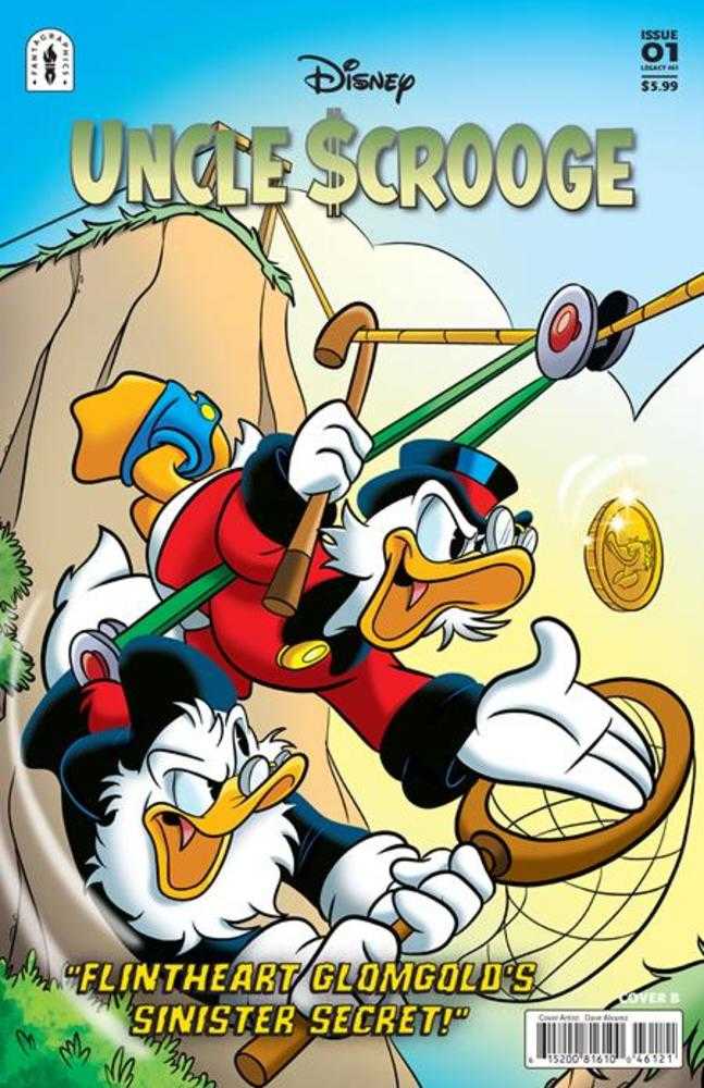 Uncle Scrooge Flintheart Glomgolds Sinister Secret 1 (Of 3) Cover B Dave Alvarez Variant - Walt's Comic Shop