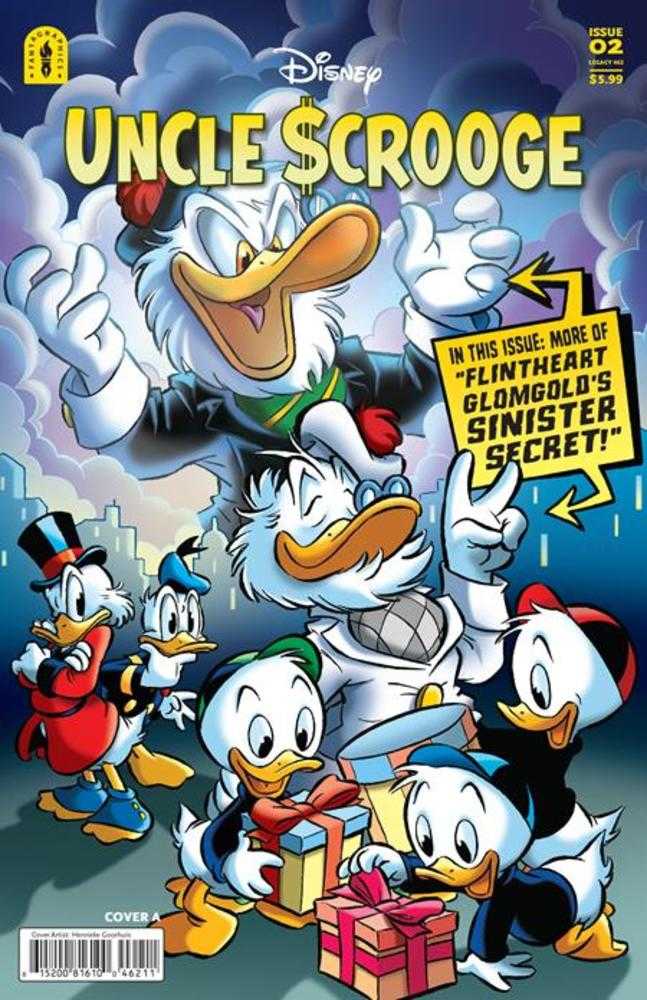 Uncle Scrooge Flintheart Glomgolds Sinister Secret 2 (Of 3) Cover A Henrieke Goorhuis - Walt's Comic Shop