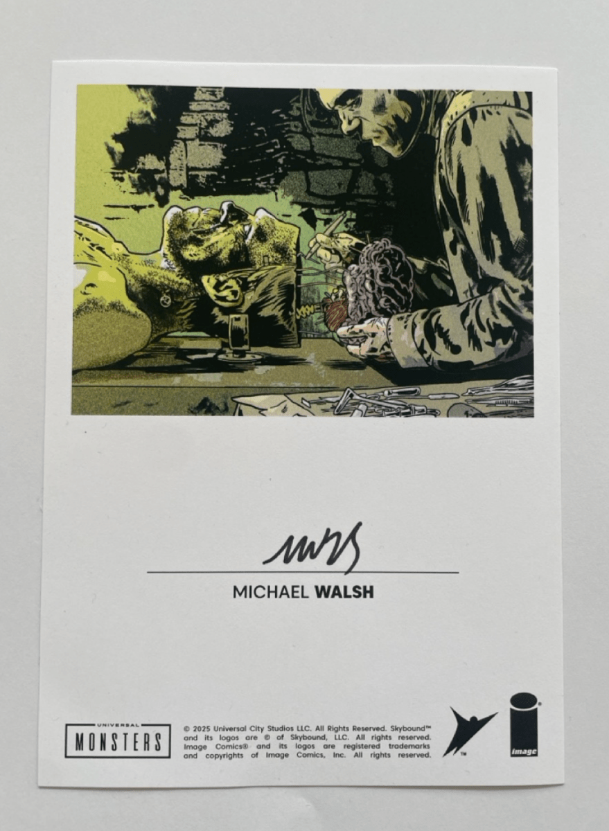 Universal Monsters Frankenstein HC w/ Signed Bookplate - Walt's Comic Shop
