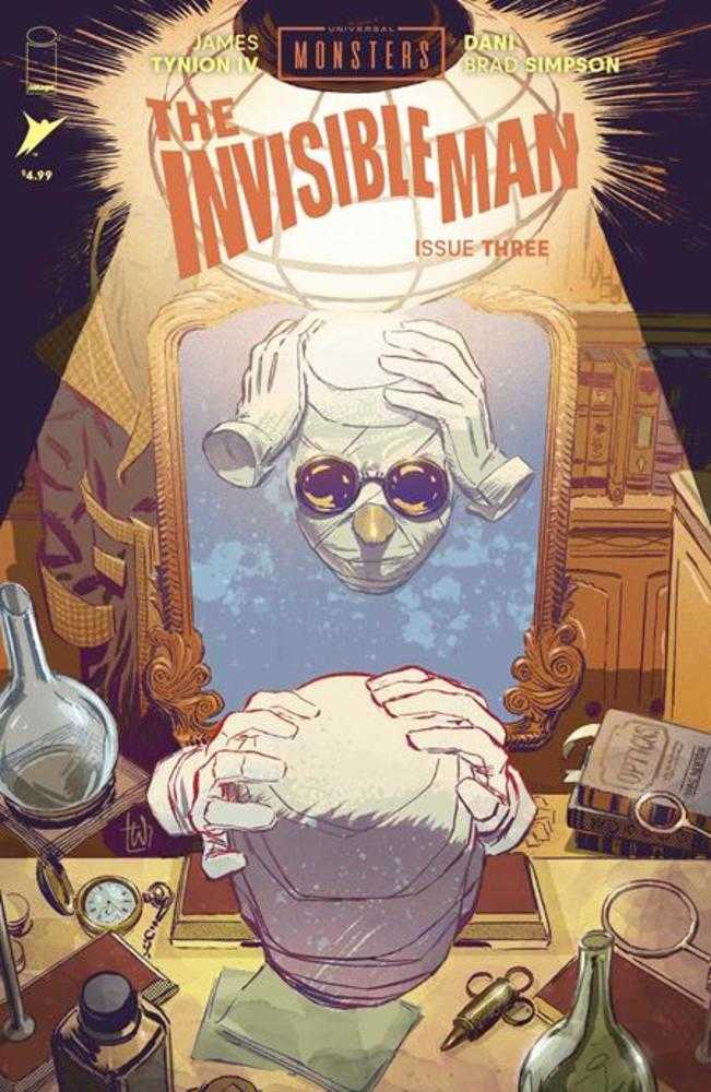 Universal Monsters The Invisible Man 3 (Of 4) Cover B Lee Weeks Variant - Walt's Comic Shop