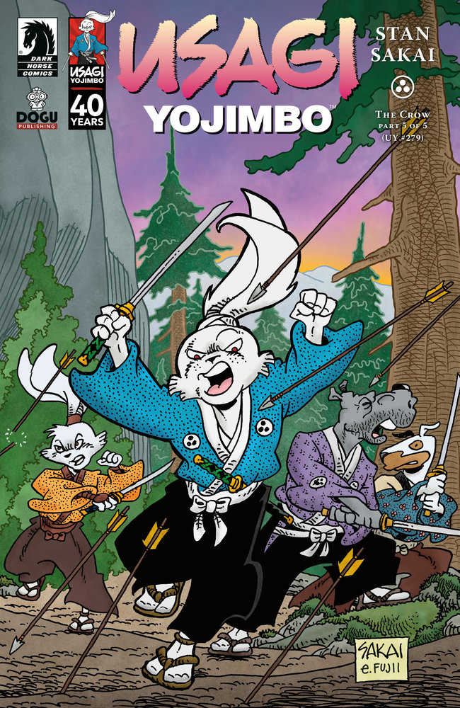 Usagi Yojimbo Crow #5 Cover A Sakai - Walt's Comic Shop