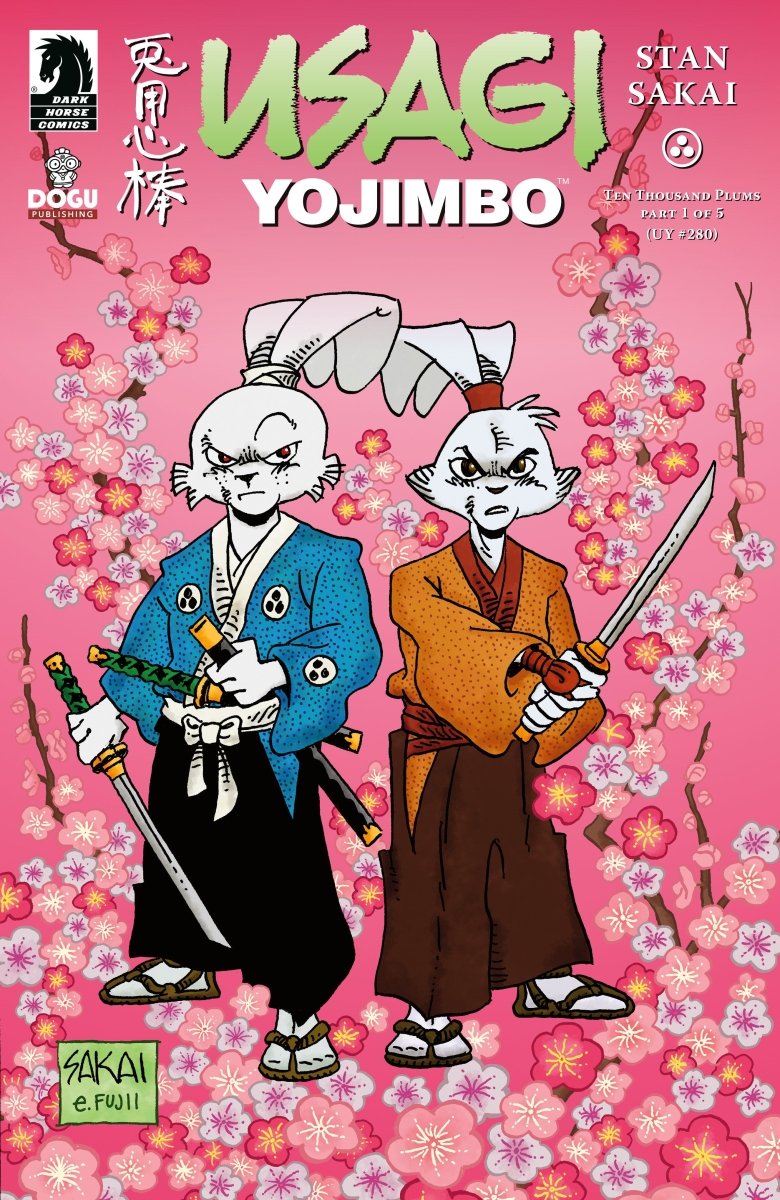Usagi Yojimbo Ten Thousand Plums #1 Cover A Sakai - Walt's Comic Shop