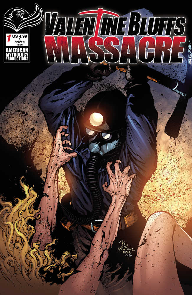 Valentine Bluffs Massacre #1 Cover A Martinez (Mature) - Walt's Comic Shop
