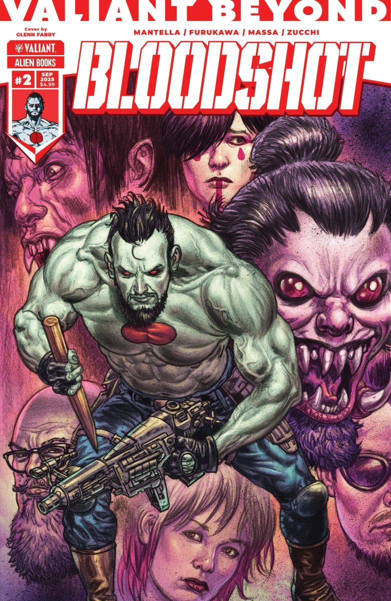 Valiant Beyond: Bloodshot 2 Cover A (Fabry) - Walt's Comic Shop