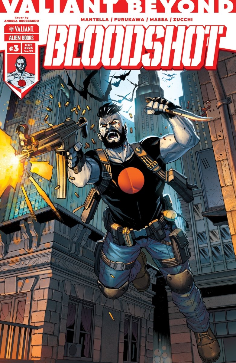 Valiant Beyond: Bloodshot 3 Cover A (Broccardo) - Walt's Comic Shop