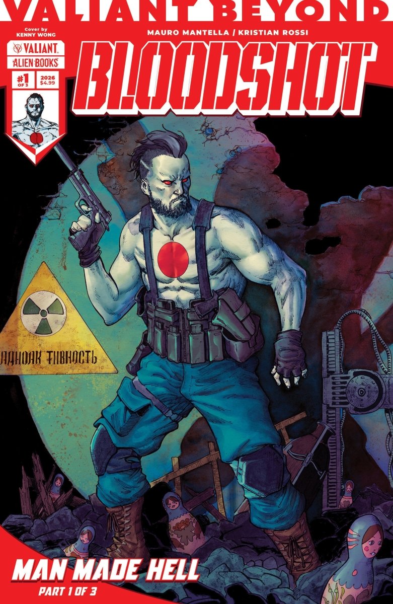Valiant Beyond: Bloodshot 4 Man Made Hell 1 Cover A (Wong) - Walt's Comic Shop
