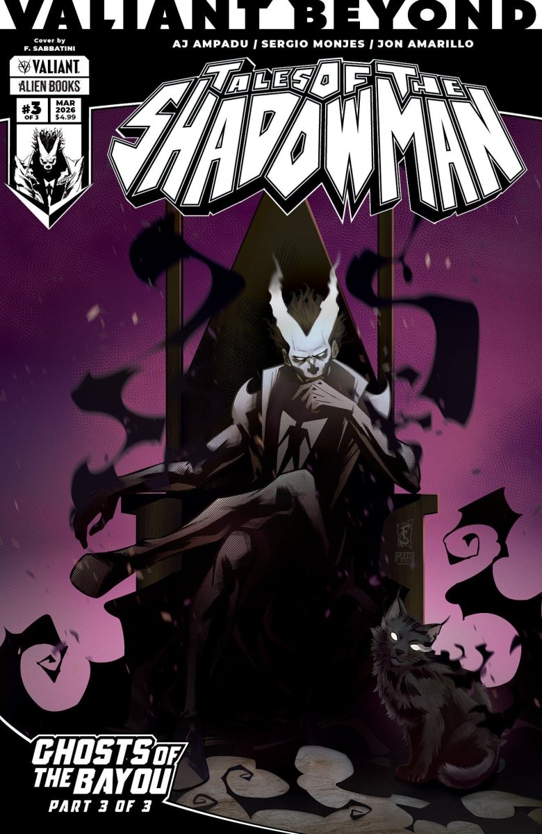Valiant Beyond: Tales Of The Shadowman 6 Ghosts Of The Bayou 3 Cover A (Sabbatini) - Walt's Comic Shop
