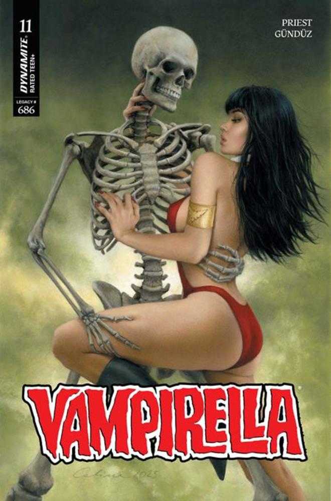 Vampirella 11 Cover F Celina 1:10 Ratio Variant - Walt's Comic Shop