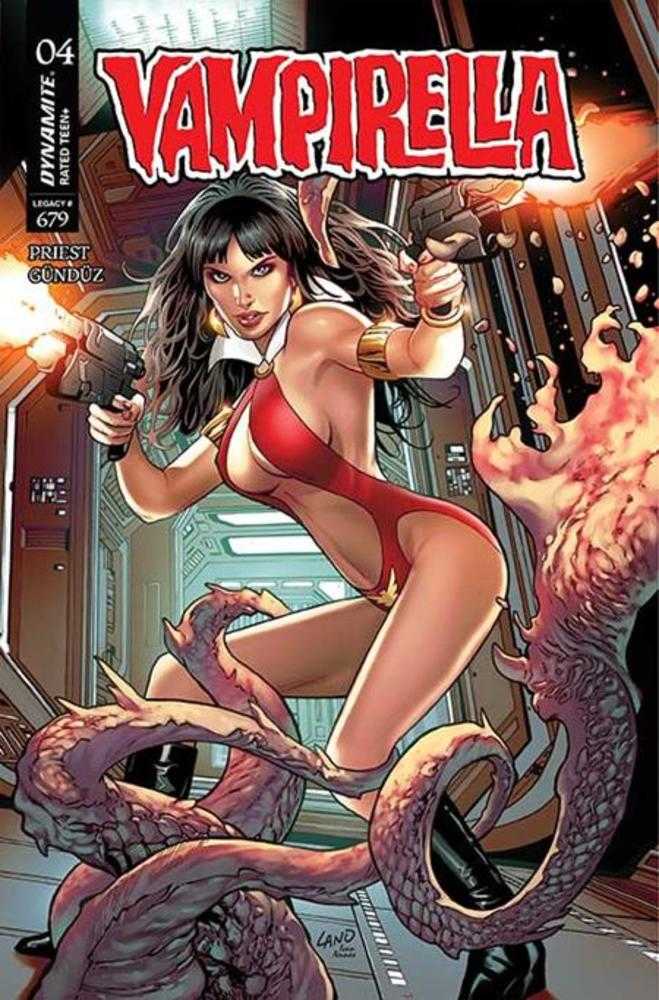 Vampirella (2025) 4 Cover B Greg Land Variant - Walt's Comic Shop