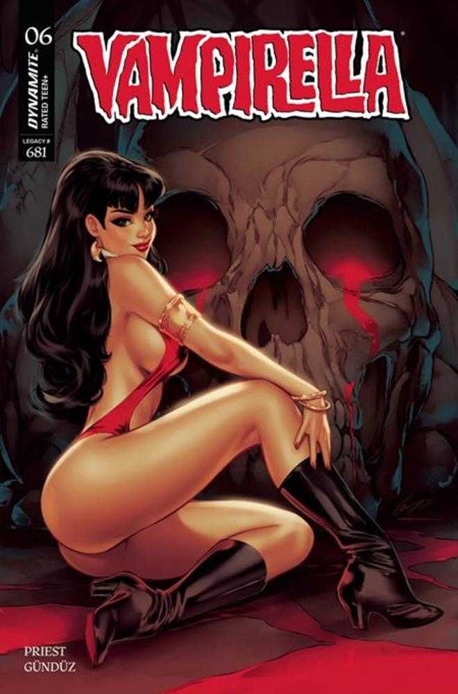 Vampirella (2025) 6 Cover D Elias Chatzoudis Variant - Walt's Comic Shop