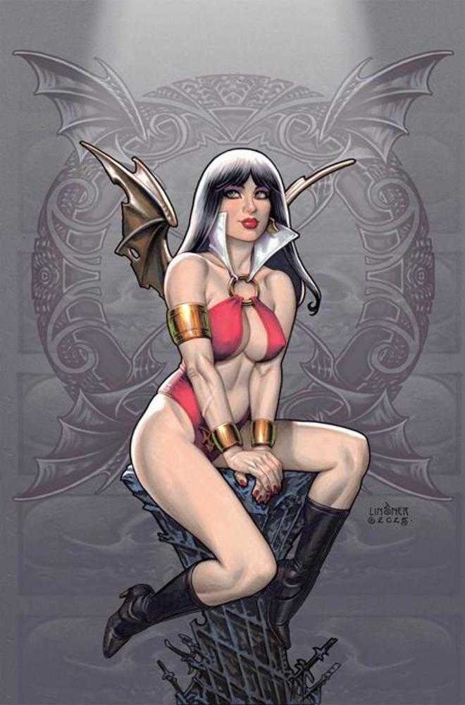 Vampirella (2026) 1 Cover J Inc Joseph Michael Linsner Full Art 1:15 Ratio Variant - Walt's Comic Shop
