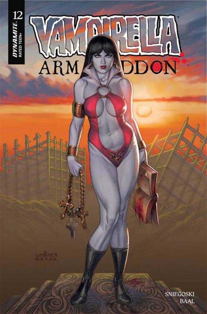 Vampirella Armageddon 12 Cover C Joseph Michael Linsner Variant - Walt's Comic Shop