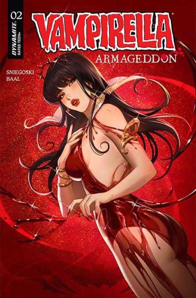 Vampirella Armageddon 2 Cover G Lesley Leirix Li Foil Variant - Walt's Comic Shop