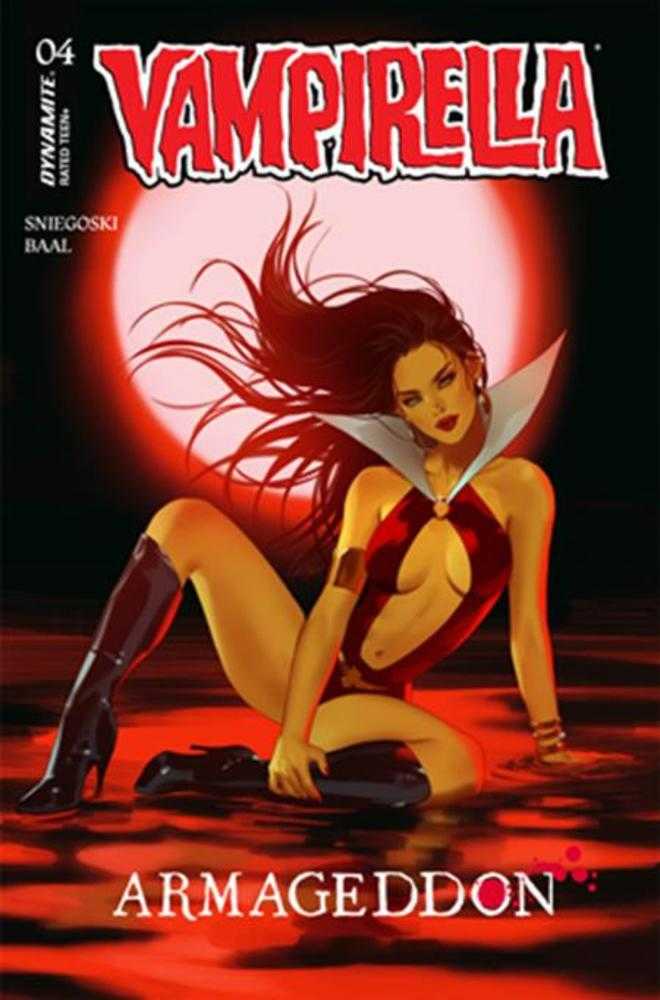 Vampirella Armageddon 4 Cover B Lesley Leirix Li Variant - Walt's Comic Shop