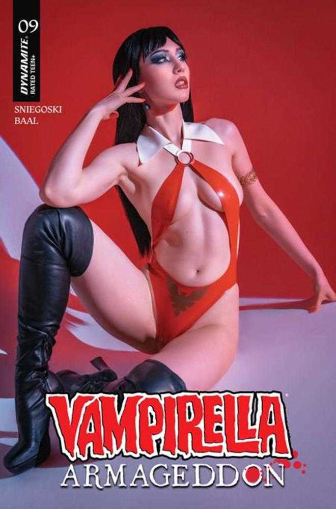 Vampirella Armageddon 9 Cover D Cosplay Variant - Walt's Comic Shop