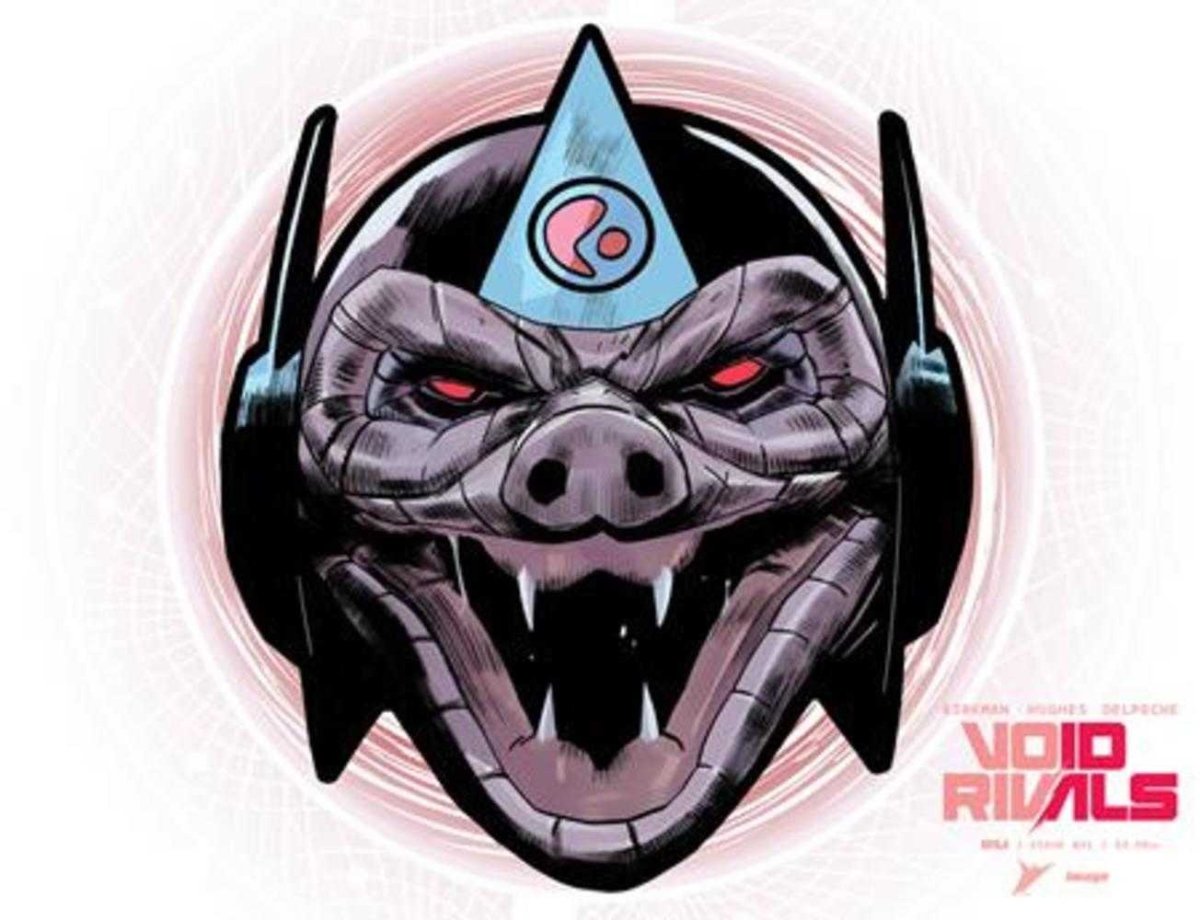 Void Rivals 31 Cover F Andrea Milana & Andres Juarez Die Cut Foil Mask Variant - Walt's Comic Shop