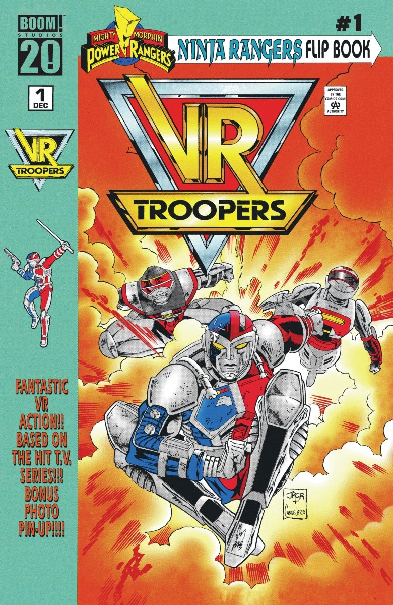 Vr Troopers/Power Rangers Flipbook Facsimile Edition 1 A Main (Dressed, Smith & Ross) - Walt's Comic Shop