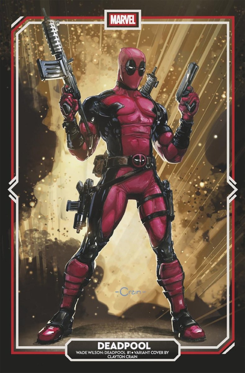 Wade Wilson: Deadpool 1 Clayton Crain Variant - Walt's Comic Shop