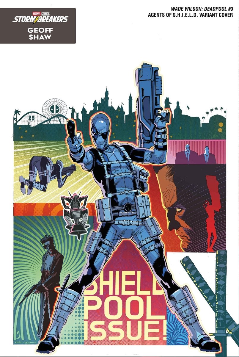 Wade Wilson: Deadpool 3 Geoff Shaw Agents Of S.H.I.E.L.D. Variant - Walt's Comic Shop