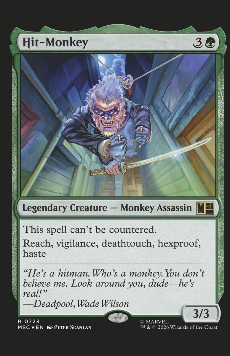 Wade Wilson: Deadpool 5 Classified Artist Magic: The Gathering Variant - Walt's Comic Shop