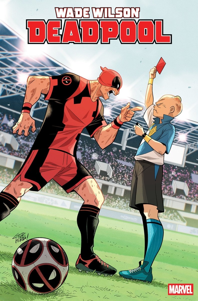 Wade Wilson: Deadpool 5 Gurihiru Marvel Soccer Variant - Walt's Comic Shop