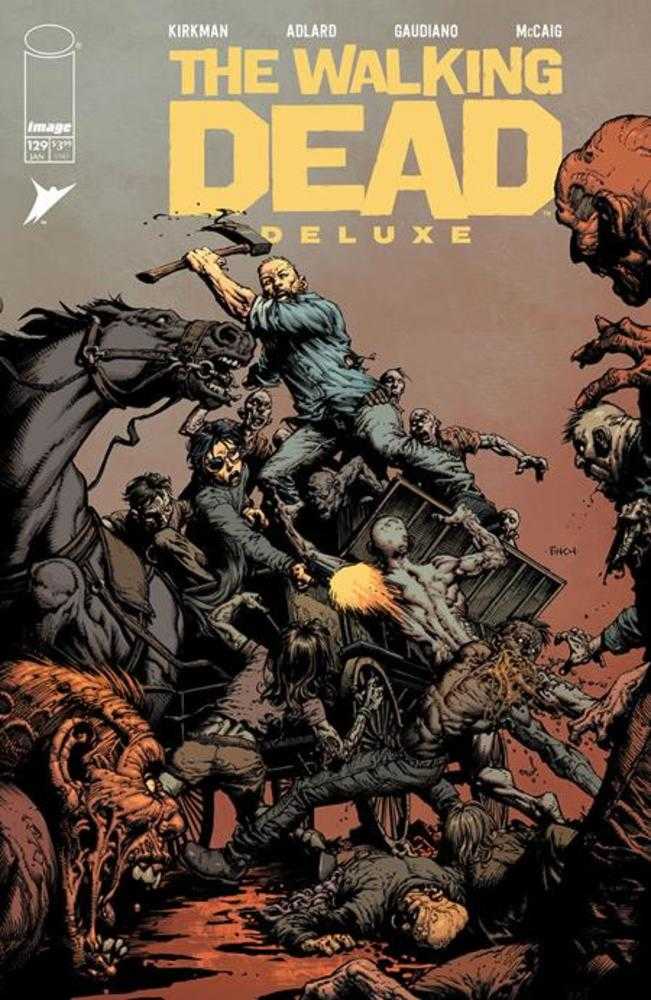 Walking Dead Deluxe 129 Cover A David Finch & Dave Mccaig (Mature) - Walt's Comic Shop