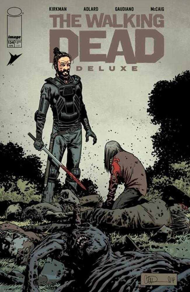 Walking Dead Deluxe 134 Cover B Charlie Adlard & Mave Mccaig Variant (Mature) - Walt's Comic Shop