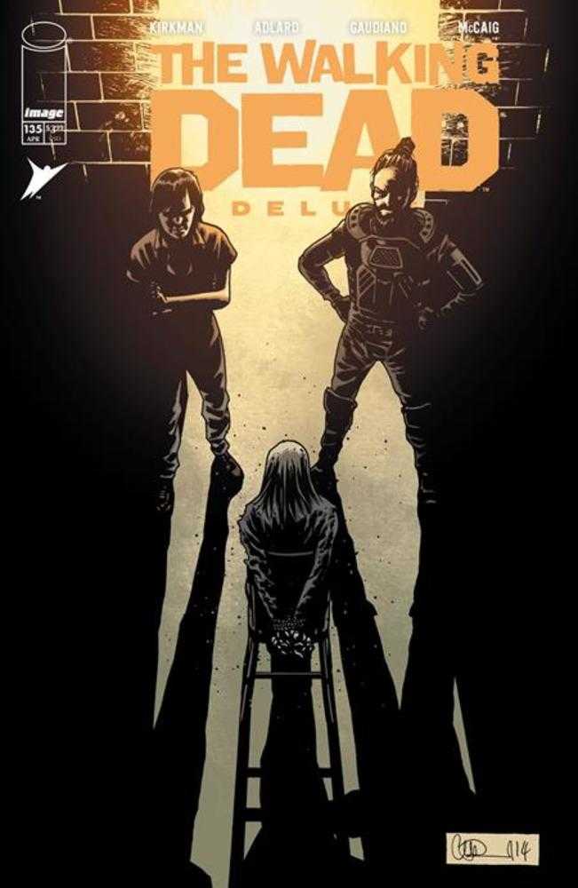 Walking Dead Deluxe 135 Cover B Charlie Adlard & Dave Mccaig Variant (Mature) - Walt's Comic Shop