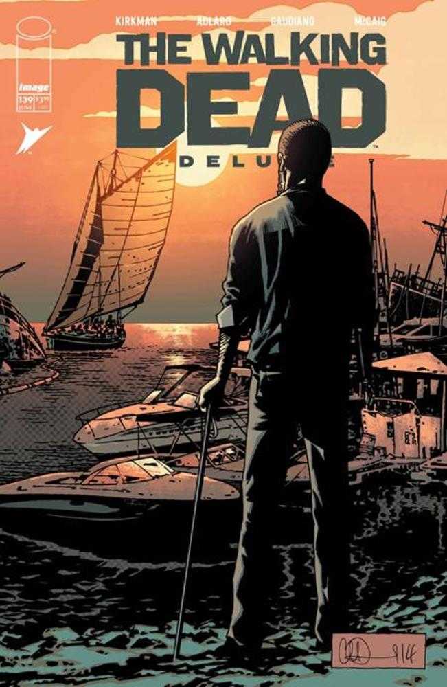 Walking Dead Deluxe 139 Cover B Charlie Adlard & Dave Mccaig Variant (Mature) - Walt's Comic Shop