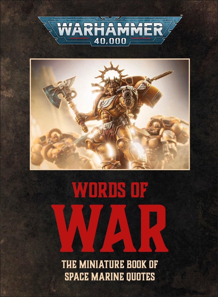 Warhammer 40,000: Words Of War HC *PRE - ORDER* - Walt's Comic Shop