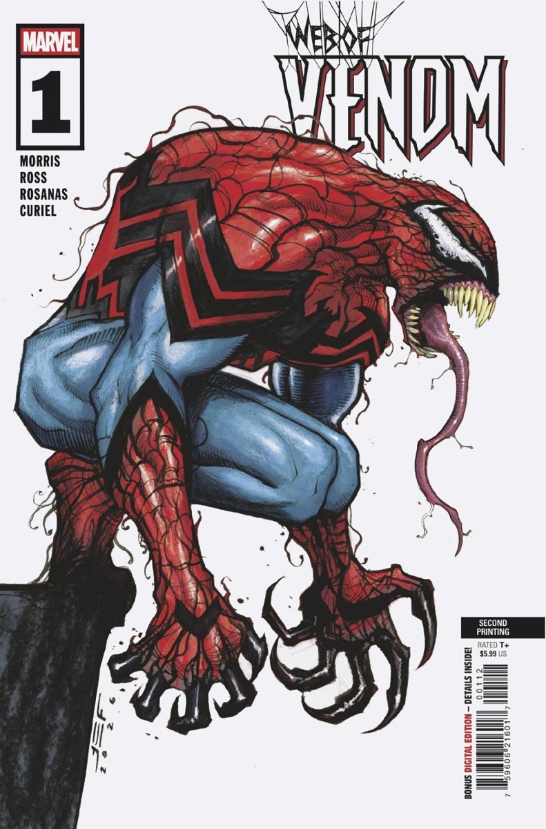 Web Of Venom 1 Juan Ferreyra 2nd Printing Variant - Walt's Comic Shop