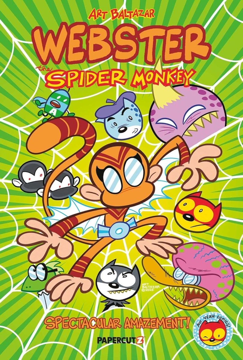 Webster The Spider Monkey HC *PRE - ORDER* - Walt's Comic Shop