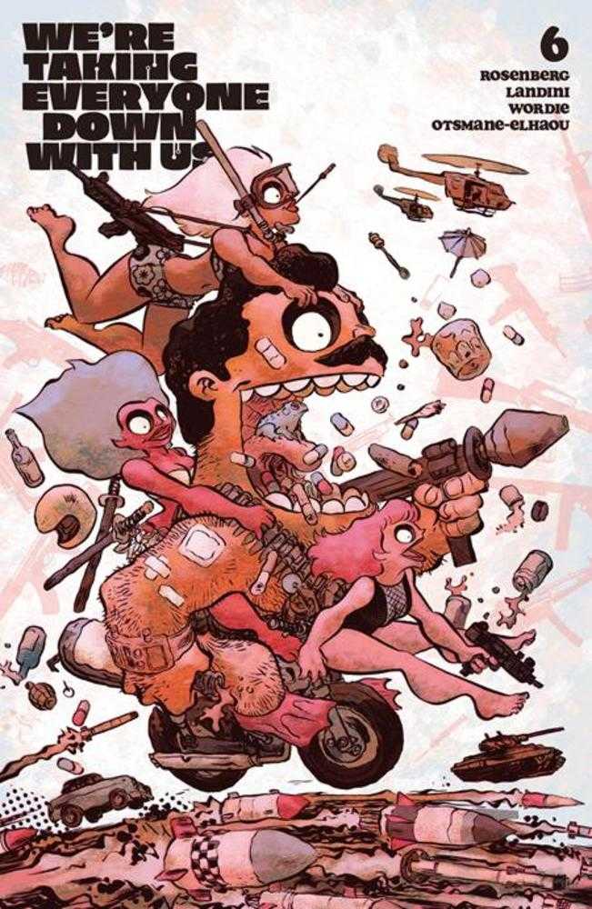 Were Taking Everyone Down With Us 6 (Of 6) Cover B Jesse Lonergan Variant (Mature) - Walt's Comic Shop