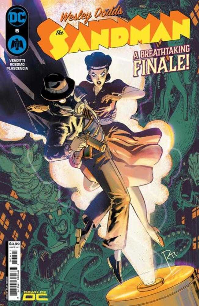 Wesley Dodds The Sandman #6 (Of 6) Cover A Riley Rossmo - Walt's Comic Shop