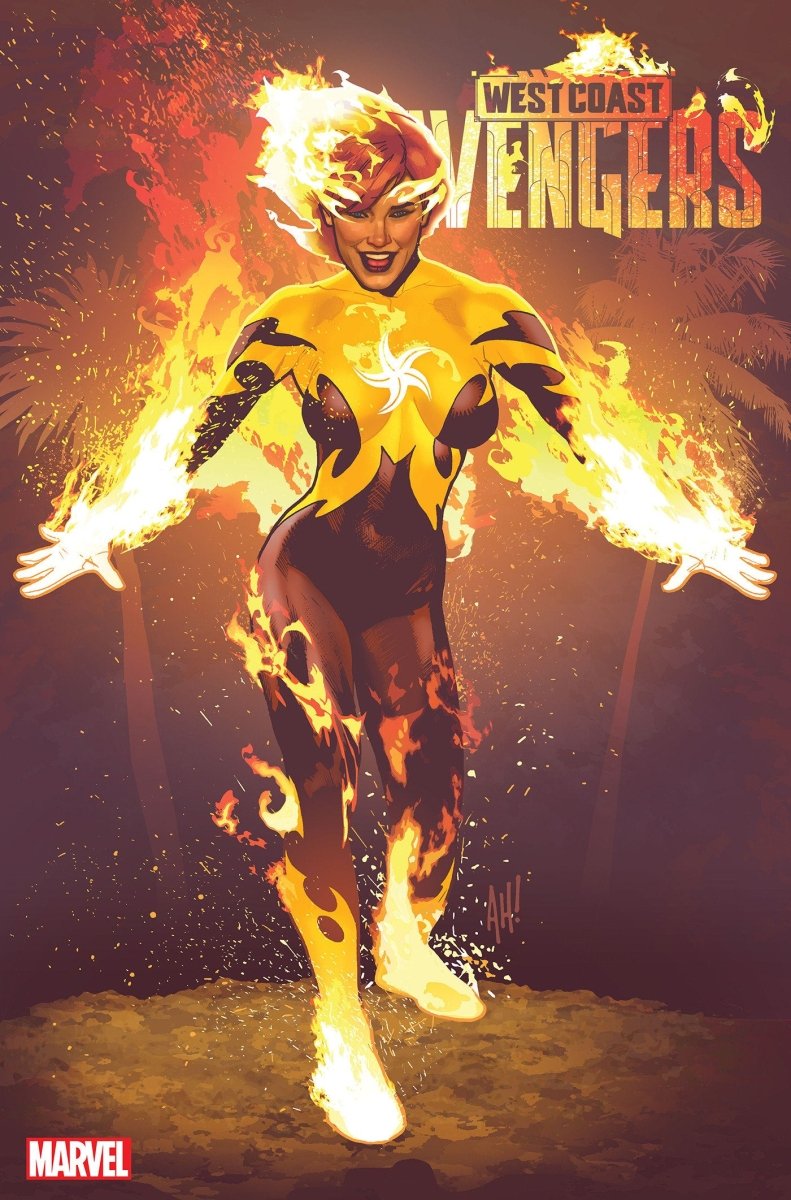 West Coast Avengers #1 Adam Hughes Foil Variant - Walt's Comic