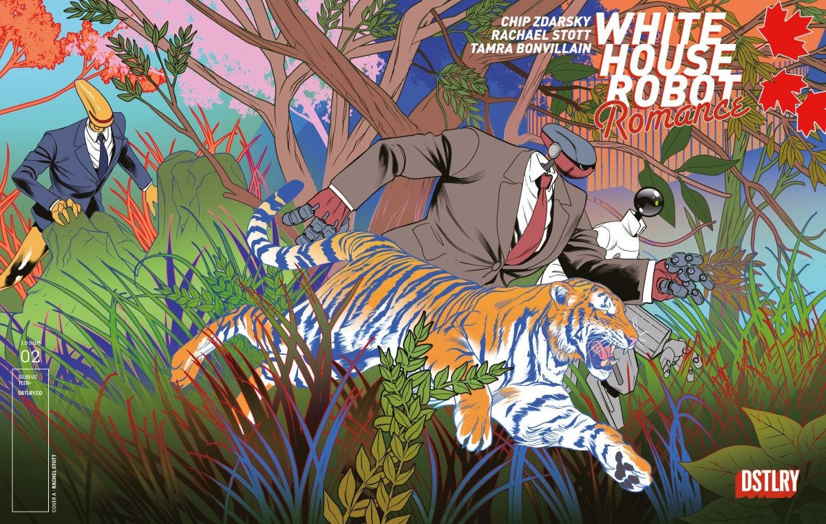 White House Robot Romance 2 Cover A Rachael Stott - Walt's Comic Shop