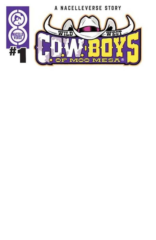 Wild West Cow Boys Of Moo Mesa 1 (Of 4) Cover E Blank Sketch Variant - Walt's Comic Shop