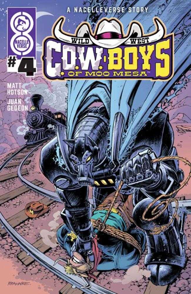 Wild West Cow Boys Of Moo Mesa 4 (Of 4) Cover B Andrew Krahnke Variant - Walt's Comic Shop