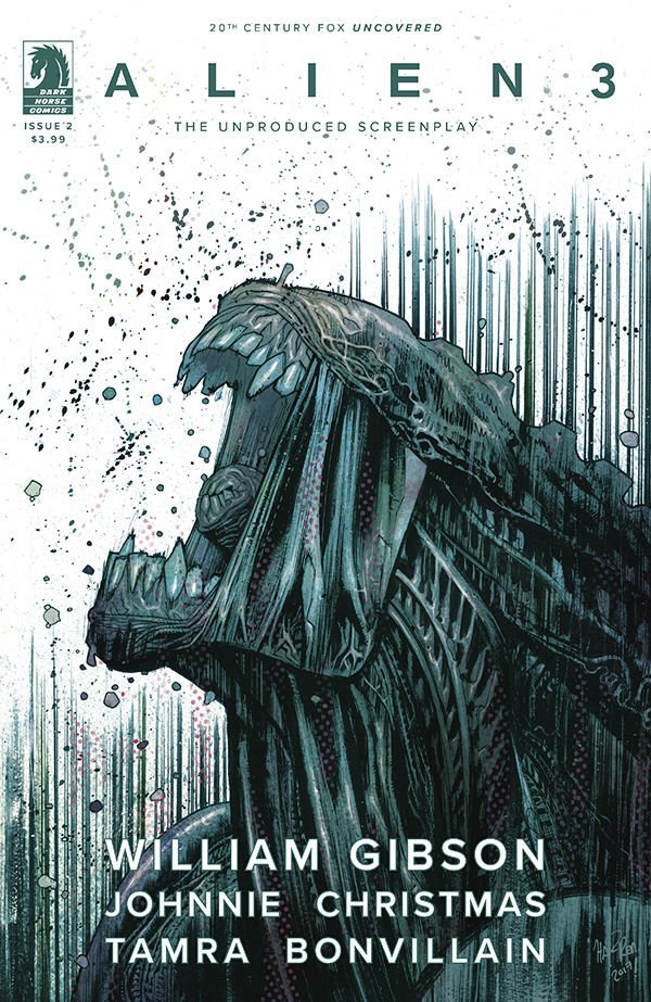William Gibson Alien 3 #2 Cover B Harren - Walt's Comic Shop
