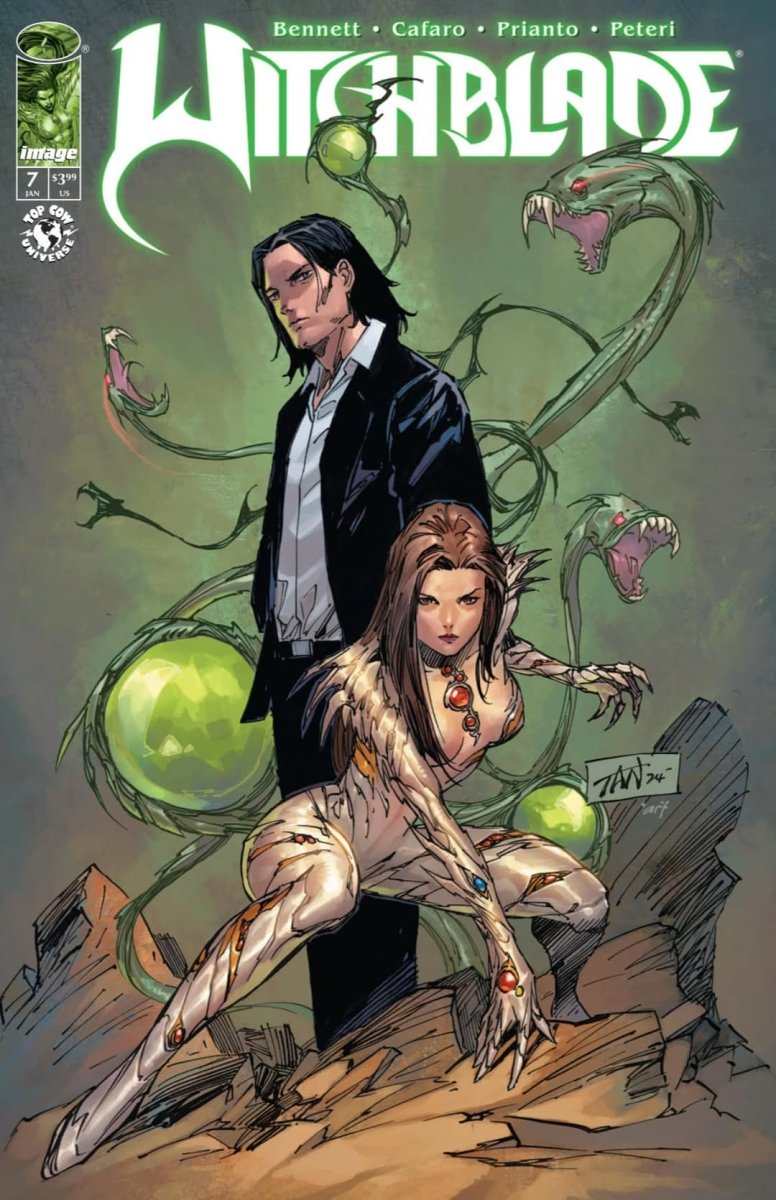 Witchblade 7 EXP Comics Variant by Billy Tan Cover (Print Run of 500) - Walt's Comic Shop