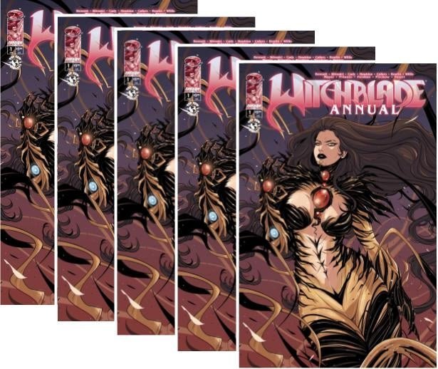 Witchblade Annual 2026 #1 Walt's Comic Shop Exclusive Variant by Luana