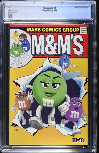 Wolverine 8 Daniel Johnson Variant Cover CGC 9.8 - Walt's Comic Shop