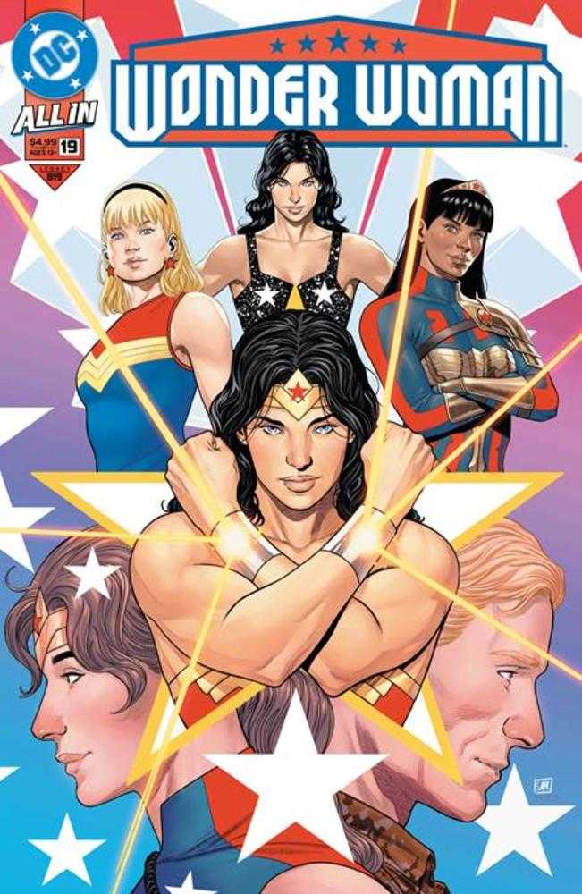 Wonder Woman #19 Cover A Daniel Sampere Wraparound - Walt's Comic Shop