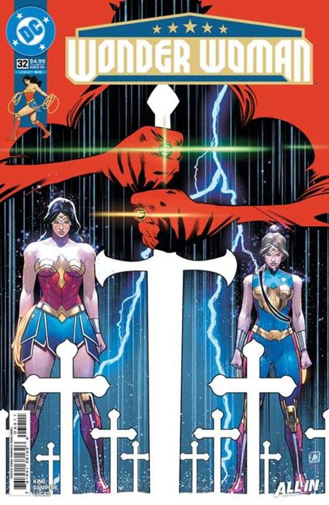 Wonder Woman 32 Cover A Daniel Sampere - Walt's Comic Shop