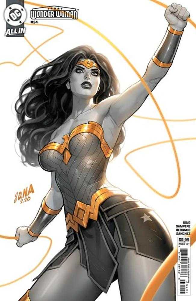 Wonder Woman 34 Cover B David Nakayama Card Stock Variant - Walt's Comic Shop