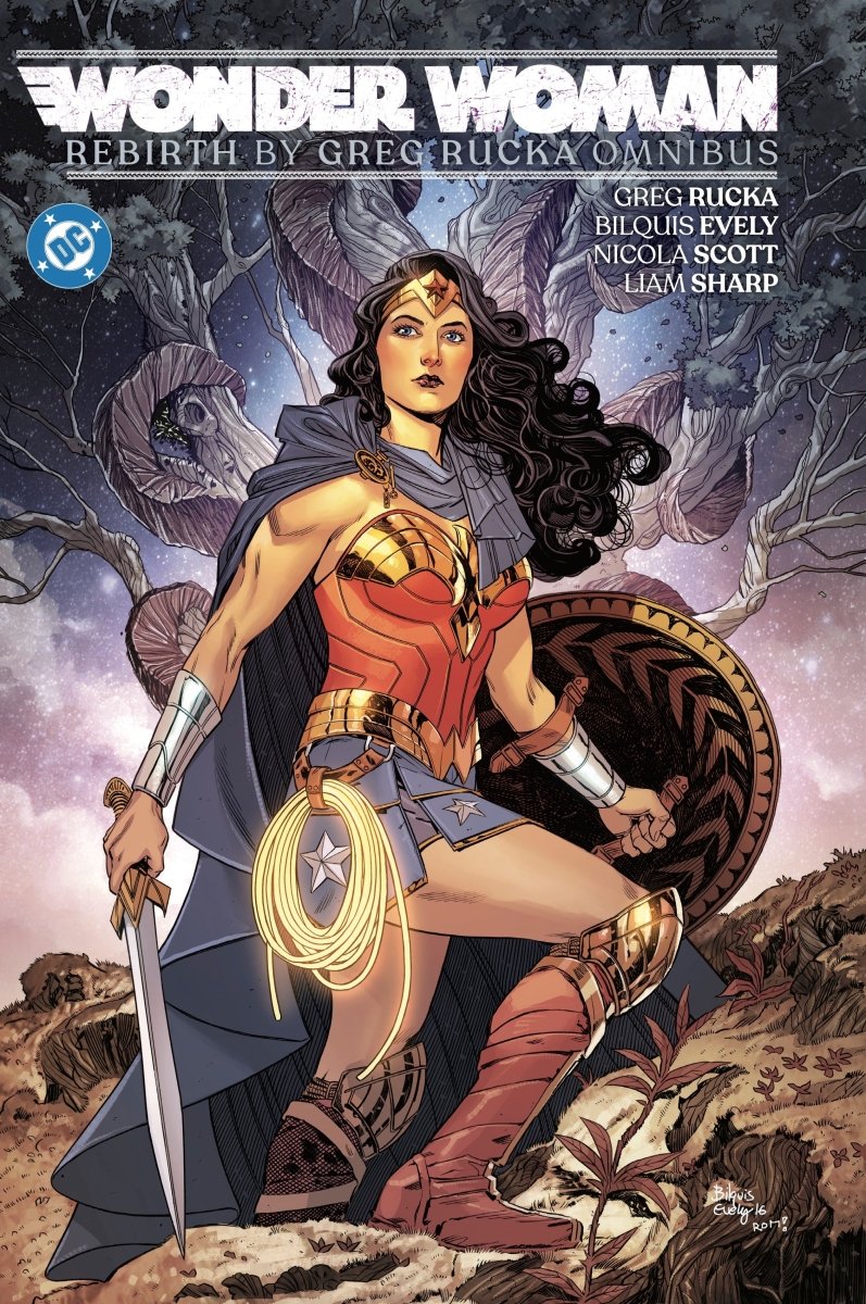 Wonder Woman: Rebirth by Greg Rucka Omnibus Walt's Comic Shop Exclusive Cover w/ Signed Bookplate