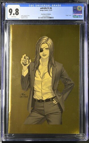 wOrldtr33 #6 Tiny Onion Foil Edition Virgin CGC 9.8 - Walt's Comic Shop