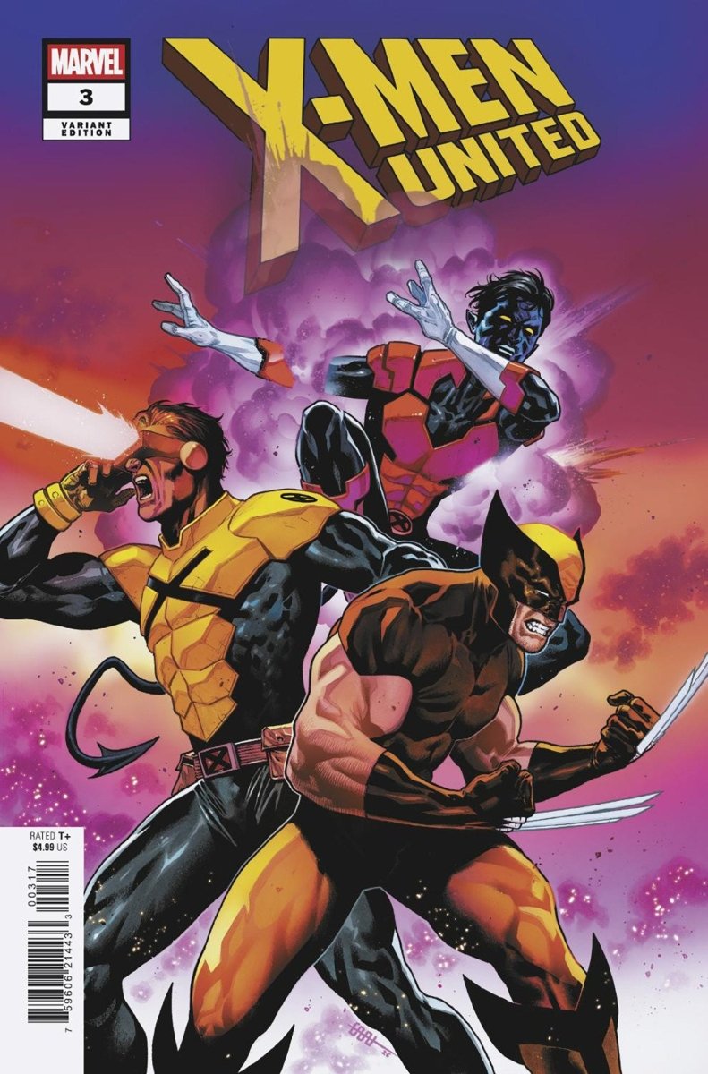 X - Men United 3 Cafu Variant - Walt's Comic Shop